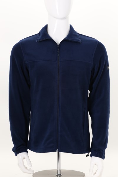 columbia black fleece jacket men's