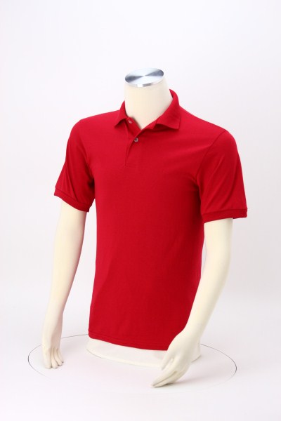 Hanes ComfortBlend 50/50 Jersey Sport Shirt - Men's - Embroidered 360 View