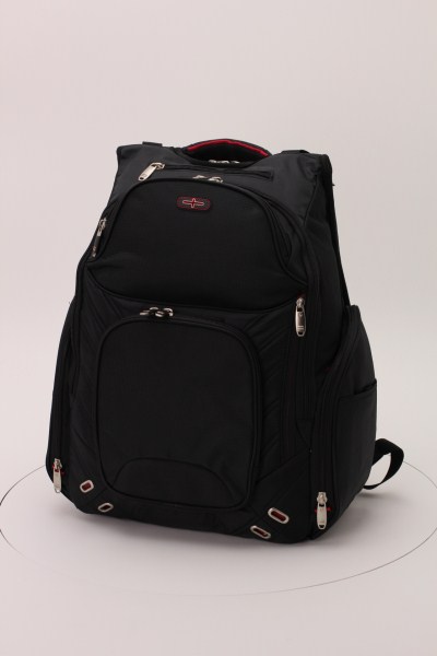 elleven Amped Checkpoint-Friendly Laptop Backpack 360 View