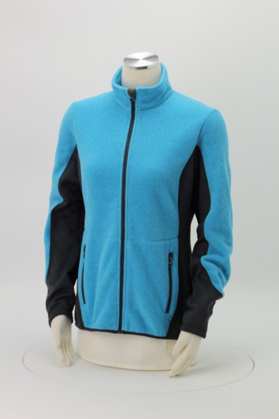 4imprint.com: Colorblock Pro Fleece Jacket - Ladies' 119672-L