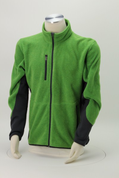 4imprint.com: Colorblock Pro Fleece Jacket - Men's 119672-M