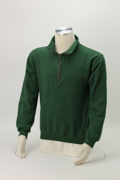 Gildan Heavy Blend Vintage 1/4-Zip Sweatshirt - Embroidered 360 View