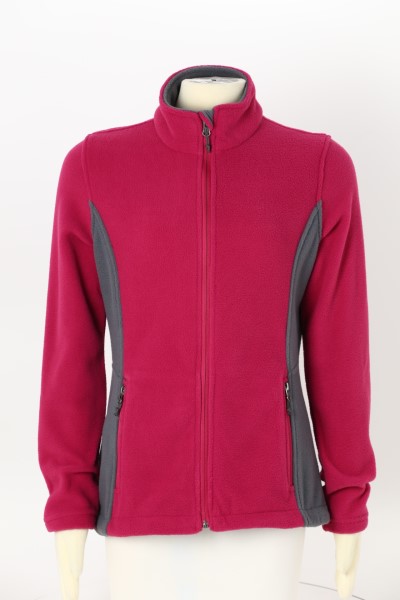 Crossland Colorblock Fleece Jacket - Ladies' 360 View