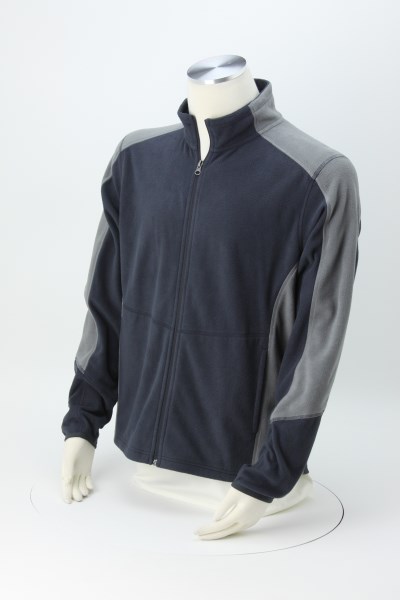4imprint.com: Microfleece Colorblock Jacket - Men's 125042-M