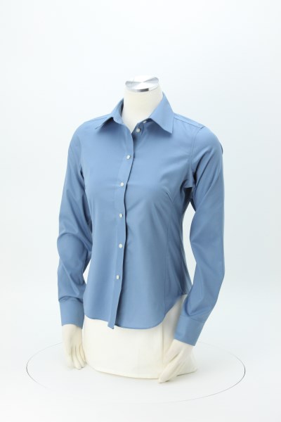 4imprint.com: Crown Collection Solid Stretch Twill Shirt - Ladies' 127439-L