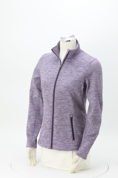 4imprint.com: Digital Stripe Fleece Jacket - Ladies' 130881-L