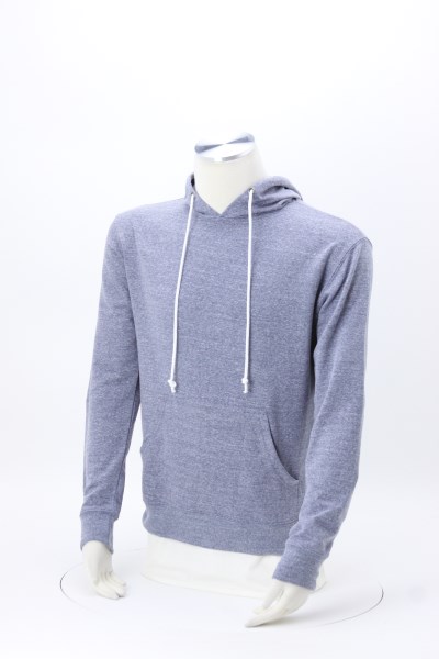 French Terry Snow Heather Hoodie - Screen 360 View