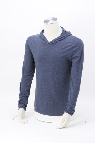 Optimal Tri-Blend Hooded T-Shirt - Men's 360 View