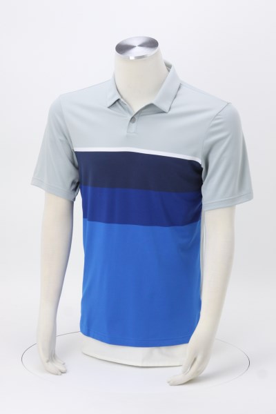 adidas climacool engineered stripe polo