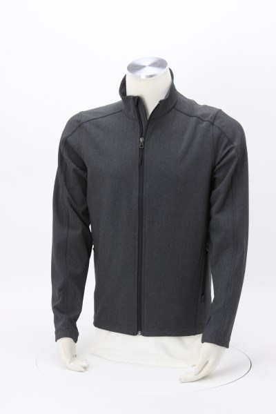 4imprint.com: Heathered Soft Shell Jacket - Men's 142045-M