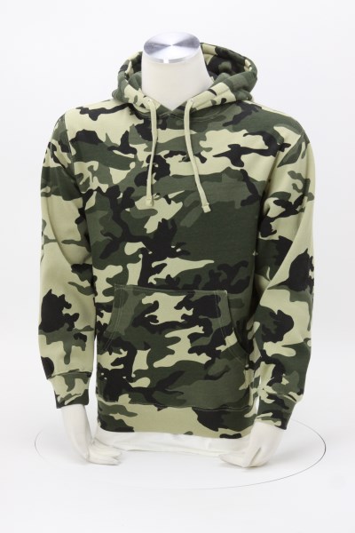 independent trading company camo hoodie