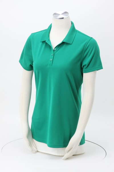 Micro Mesh UV Performance Polo - Ladies' - Embroidered 360 View
