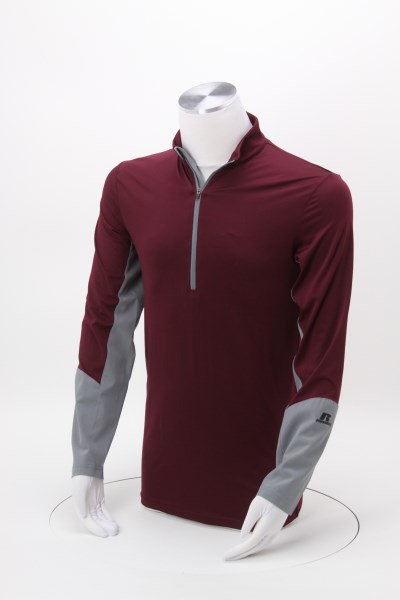 Russell Athletic Hybrid 1/2-Zip Pullover - Men's 360 View