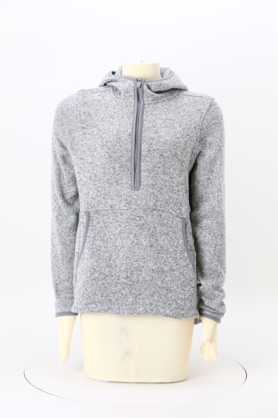 Sweater Fleece 1/4-Zip Hoodie - Ladies' 360 View