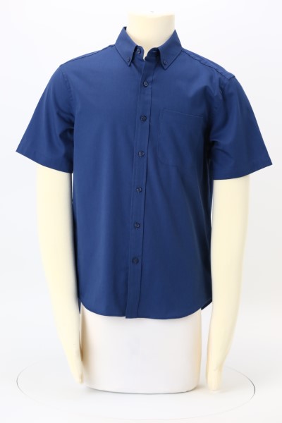 Stain Repel Short Sleeve Twill Shirt - Men's 360 View