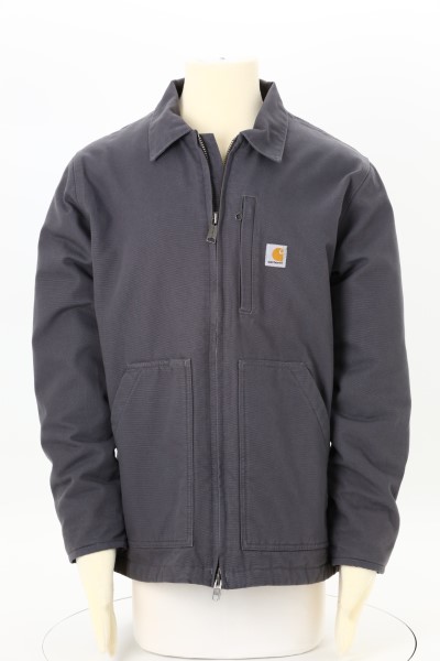 Carhartt Washed Duck Sherpa Lined Jacket 360 View