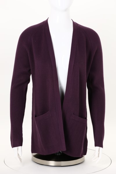 Open Front Cardigan with Pockets - Ladies' 360 View