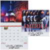 View Image 1 of 2 of Celebrate America Calendar - Spiral