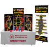 View Image 1 of 3 of Fold N Go Tabletop Display - 6' - Full Color - Kit