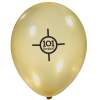 View Image 1 of 4 of Balloon - 9" Metallic Colors