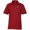 View Image 1 of 2 of Hanes ComfortBlend 50/50 Jersey Sport Shirt - Men's - Embroidered