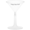View Image 1 of 2 of 2-Piece Plastic Martini Glass - 6 oz. - Low Qty