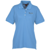 View Image 1 of 2 of Harriton 5.6 oz. Easy Blend Polo - Ladies' - Embroidered