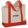 View Image 1 of 5 of Marketplace Tote Bag - Embroidered