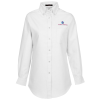 View Image 1 of 3 of Classic Wrinkle Resistant Oxford Dress Shirt - Ladies'