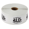 View Image 1 of 2 of Value Sticker by the Roll - Oval - 1-1/2" x 2-1/2"