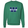View Image 1 of 2 of Hanes ComfortBlend Sweatshirt - Applique Twill