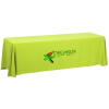 View Image 1 of 7 of Serged Closed-Back Table Throw - 8' - 24 hr