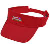 View Image 1 of 3 of Cotton Twill Lightweight Visor - Embroidered