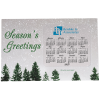 View Image 1 of 3 of Greeting Card with Magnetic Calendar - Snowfall
