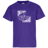 View Image 1 of 3 of Hanes Authentic T-Shirt - Youth - Screen - Colors