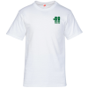 View Image 1 of 2 of Hanes ComfortSoft Tee - Men's - Screen - White
