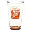 View Image 1 of 2 of Pint Glass - 16 oz. - Bottom Color