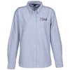 View Image 1 of 3 of Blue Generation Long Sleeve Oxford - Ladies' - Stripes