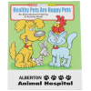 View Image 1 of 2 of Healthy Pets Are Happy Pets Coloring Book