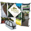 View Image 1 of 2 of 10' Geometric Pop-Up Display with Soft Carrying Case