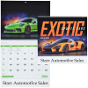 View Image 1 of 2 of Exotic Sports Cars Calendar - Spiral
