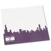 View Image 1 of 3 of Notepad Mouse Pad - Cityscape