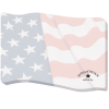 View Image 1 of 2 of Souvenir Sticky Note - Flag - 50 Sheet
