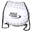 View Image 1 of 3 of Game Time! Golf Ball Drawstring Backpack