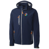 View Image 1 of 2 of Tulsa Hooded Bonded Soft Shell Jacket - Men's