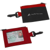 View Image 1 of 2 of Zip Pouch ID Holder - Colors