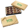 View Image 1 of 4 of Truffles - 12-Pieces - Gold Box