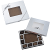 View Image 1 of 3 of Chocolate Bites - 12-Piece - Silver Box