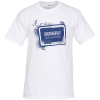 View Image 1 of 2 of Hanes Authentic T-Shirt - Screen - White - Tech Design