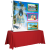 View Image 1 of 5 of Splash Tabletop Display - 5' - Front Graphics